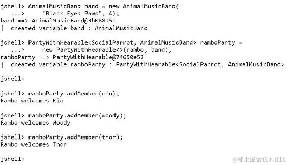 使用两个泛型类型参数创建泛型类的实例