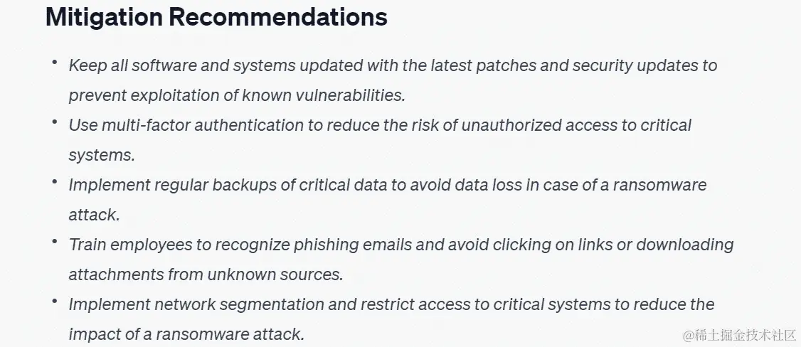 图 1.18 – ChatGPT 响应与格式化（标题、列表和斜体文本）