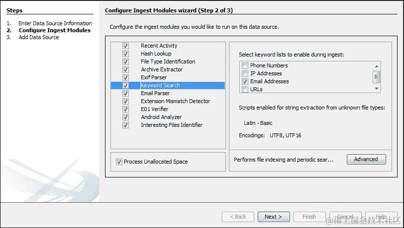 在 Autopsy 中创建案例