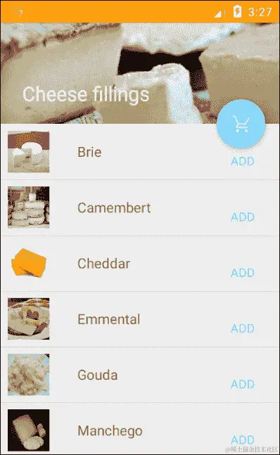 配置悬浮操作按钮