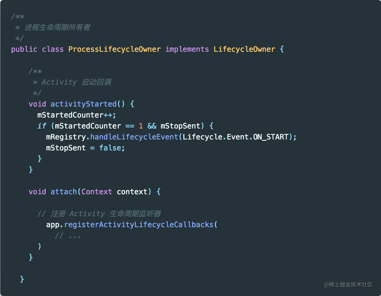 ProcessLifecycleOwner