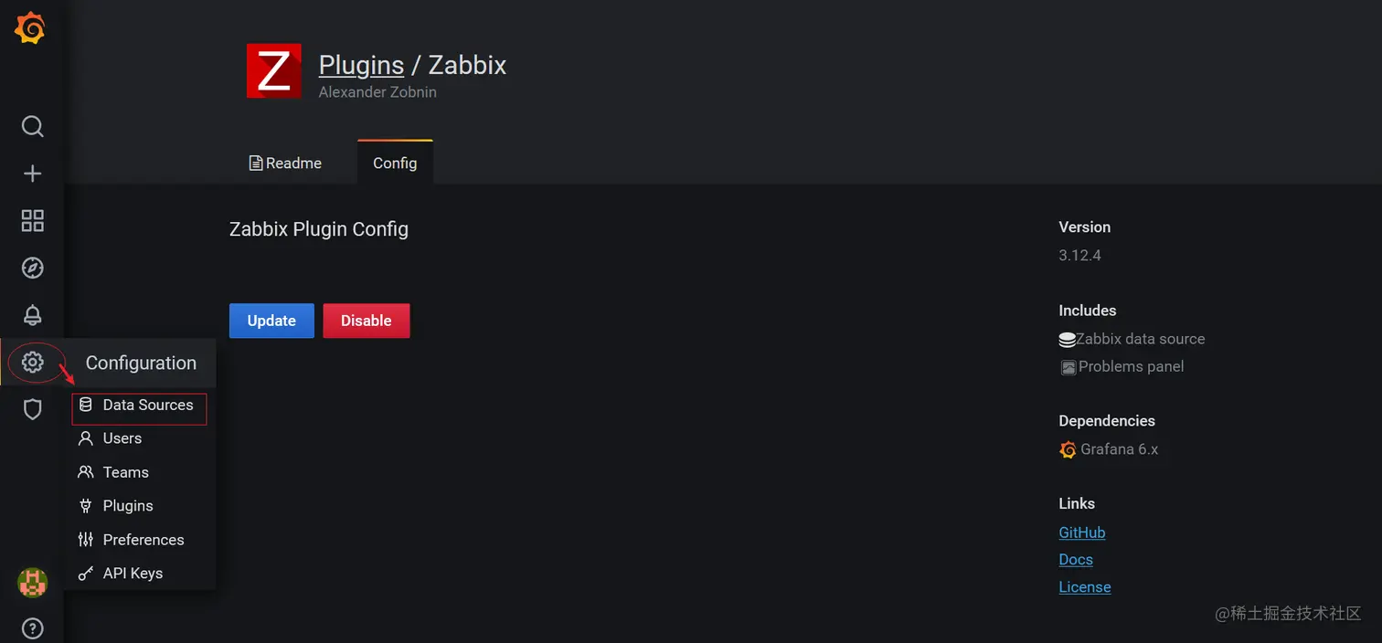 zabbix 与 grafana 结合，监控性能服务器