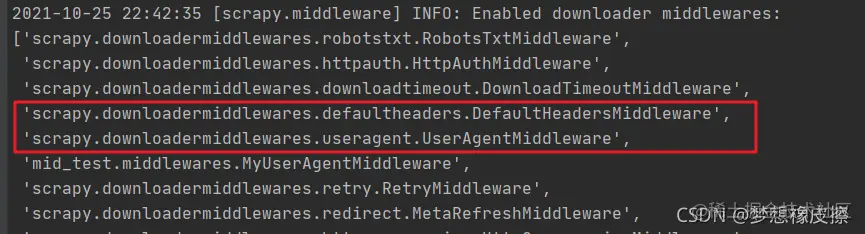 纯纯的爬虫知识，python scrapy 下载中间件知多少