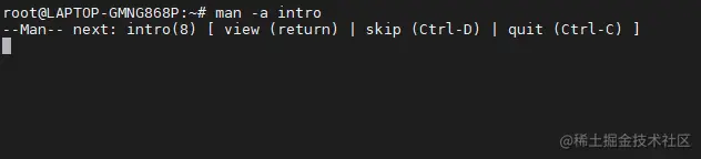 第一次q：光标未结束