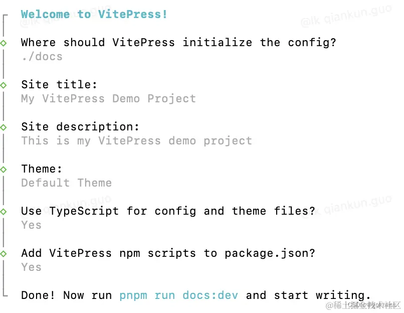 VitePress Project desc