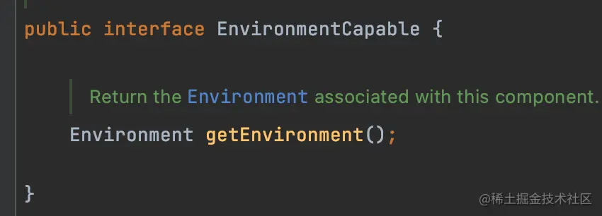 EnvironmentCapable