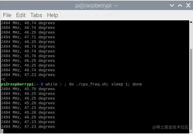 raspberrypi-4-monitor-cpu Raspberry PI 4 和 400 的超频 ARM CPU 带温度冷却措施 CPU 硬件 Raspberry PI