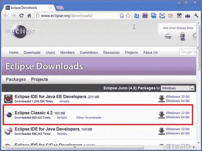 在 Eclipse (Juno) 中安装