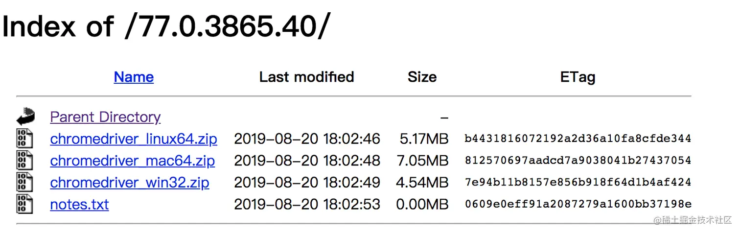 chromedriver-version