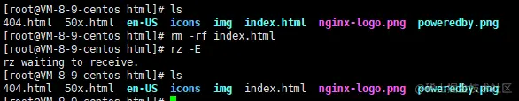 删除index.html
