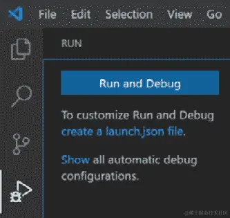 图 9.11-Visual Studio Code 中显示运行视图的屏幕截图