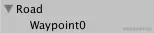 Road - waypoint hierarchy