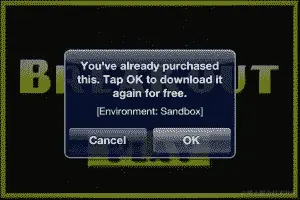 行动时间——使用 Breakout In-App Purchase Demo 测试应用内购买