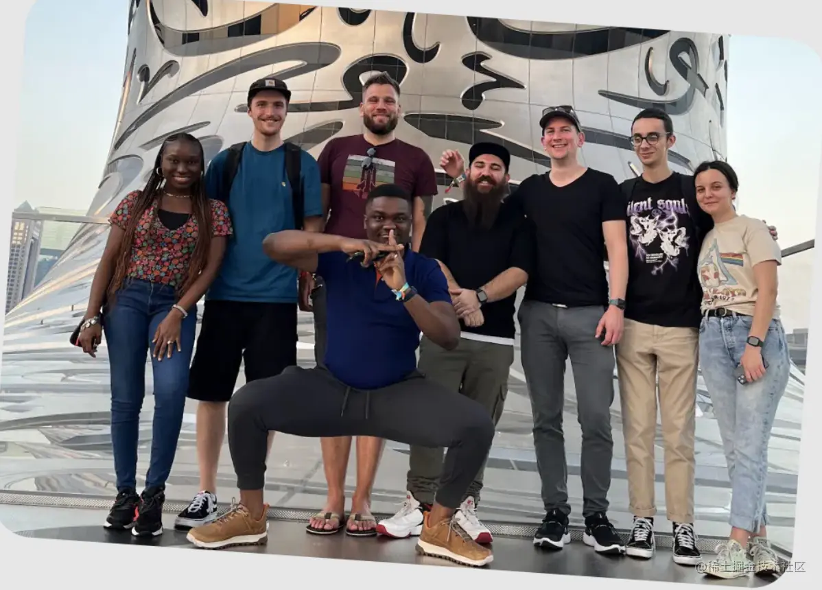 2022年Chakra UI团队的合影