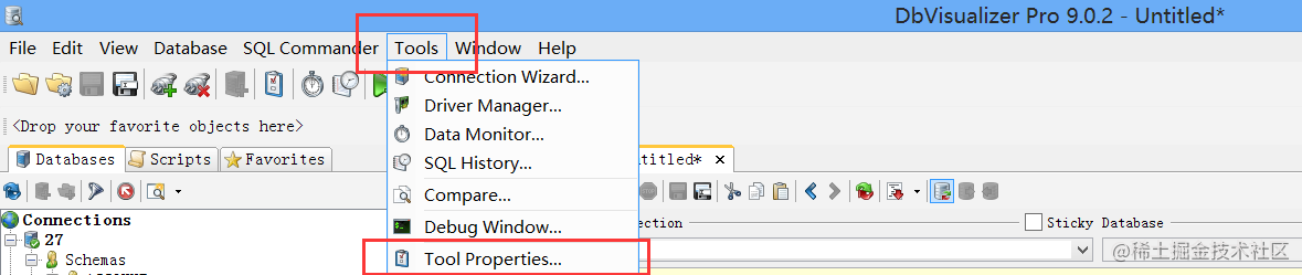 Dbvisualizer sets automatic prompts for SQL statements - Moment For ...