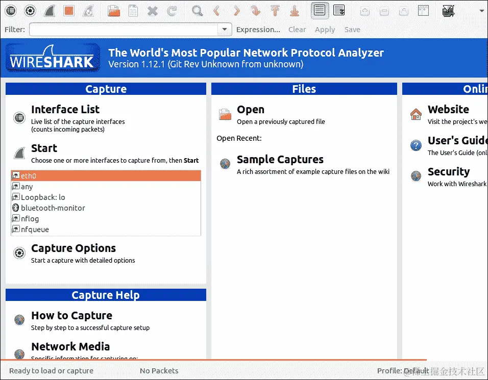 捕获一些数据包