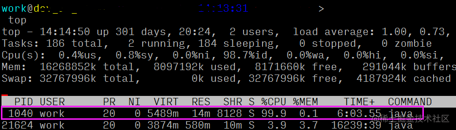 线上服务cpu 100 了 肿么办 掘金