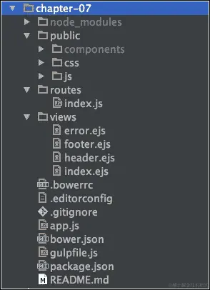 检查应用程序文件夹结构