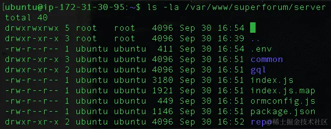 图 17.21 – 服务器文件夹检查