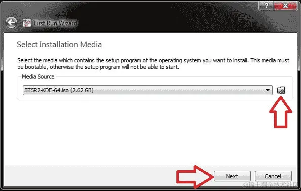 在 Oracle VM Virtual Box 上安装 BackTrack5 R2