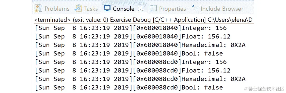 图 6.16：执行练习 7 的结果