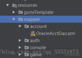 多数据源Mapper对应结构