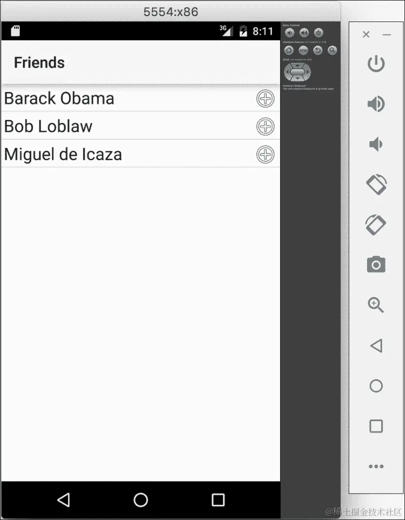 在 Android 上获取联系人