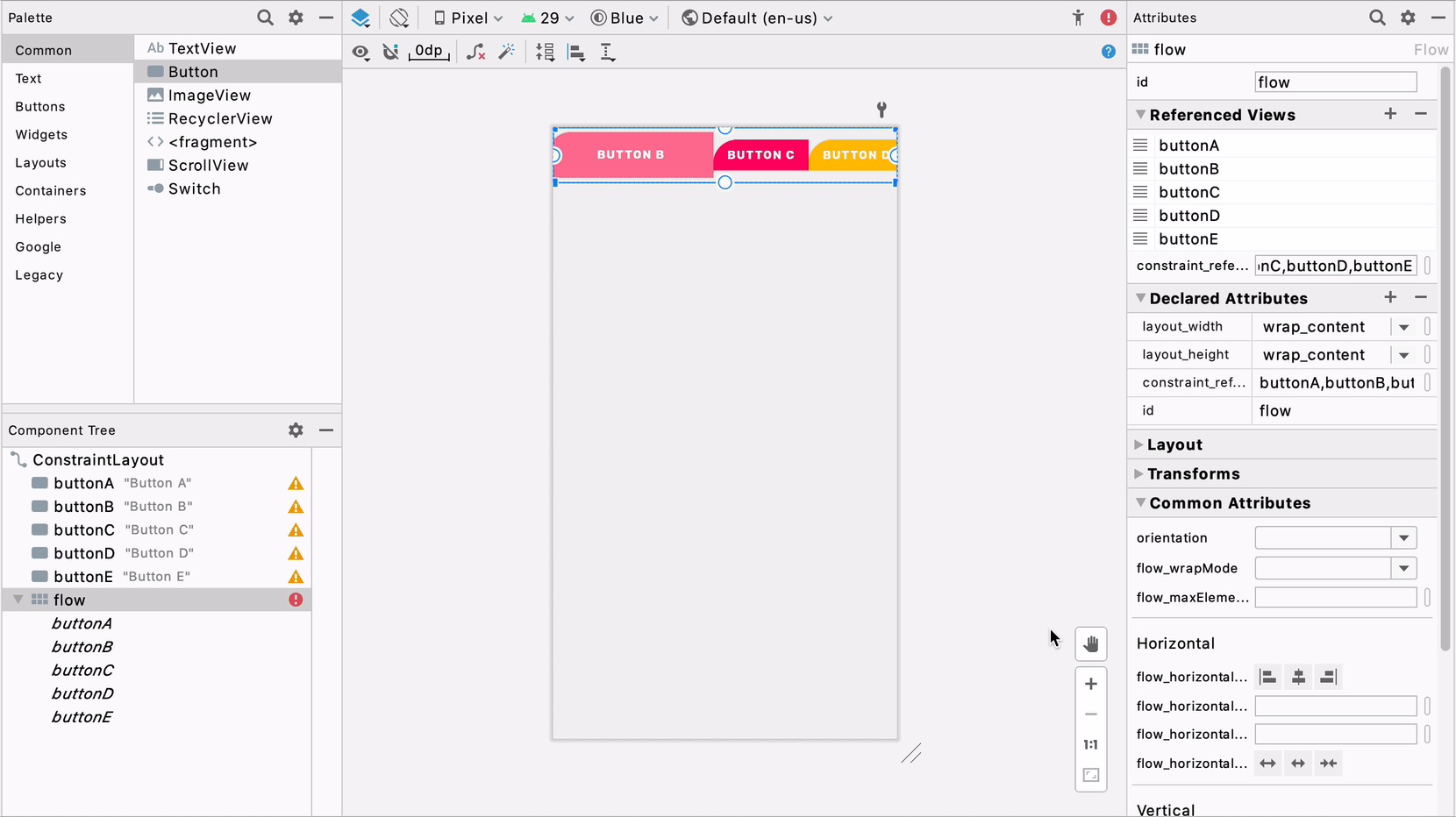 通过新的属性面板选项操作 helper