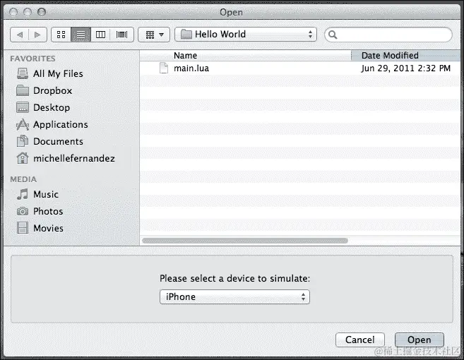 动手时间——用两行代码创建一个 Hello World 应用