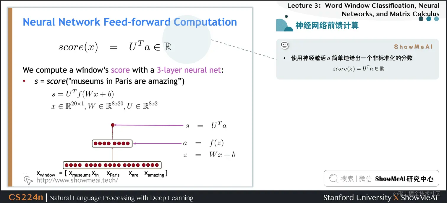 神经网络前馈计算