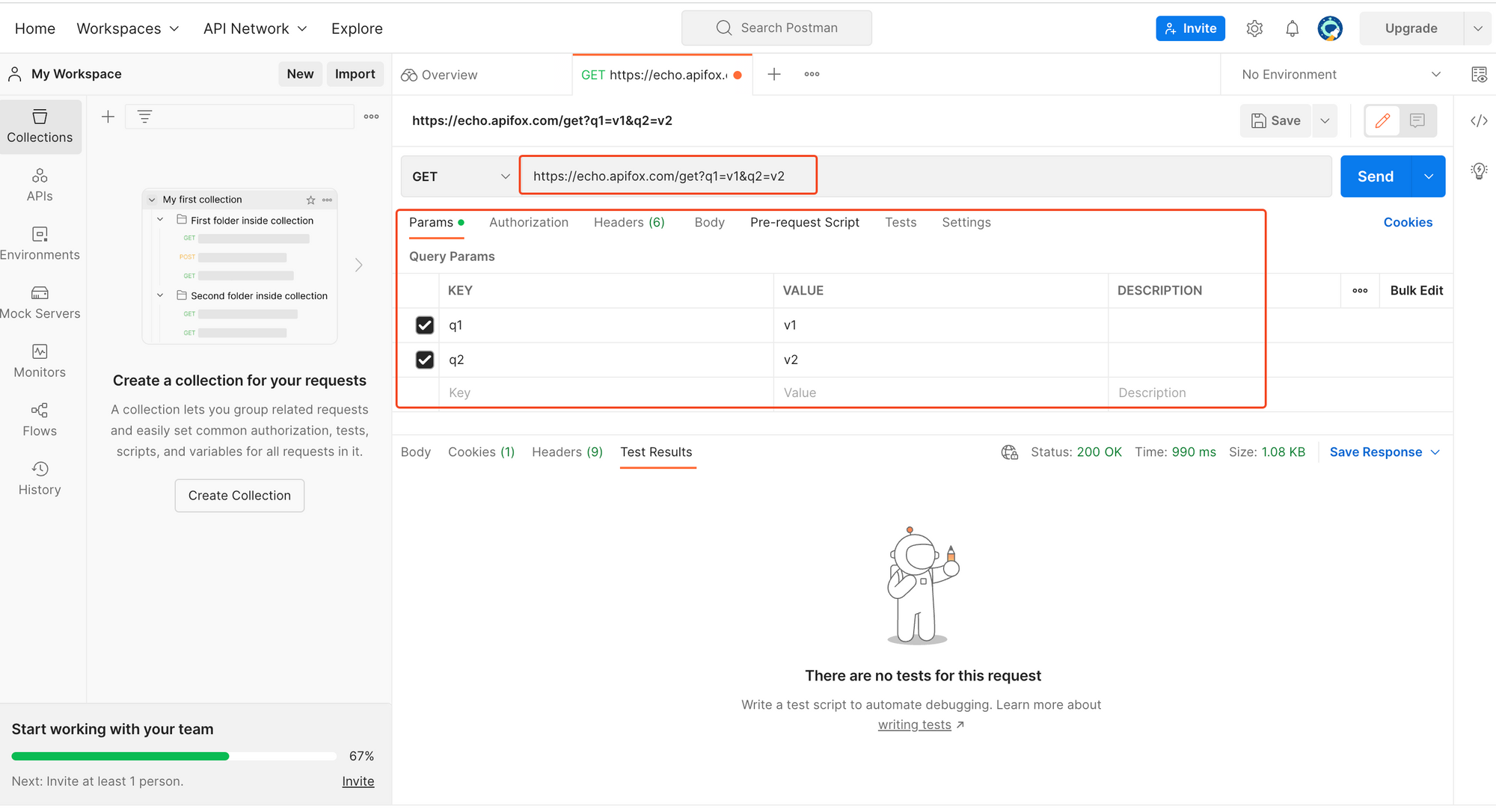 Postman 网页版使用教程