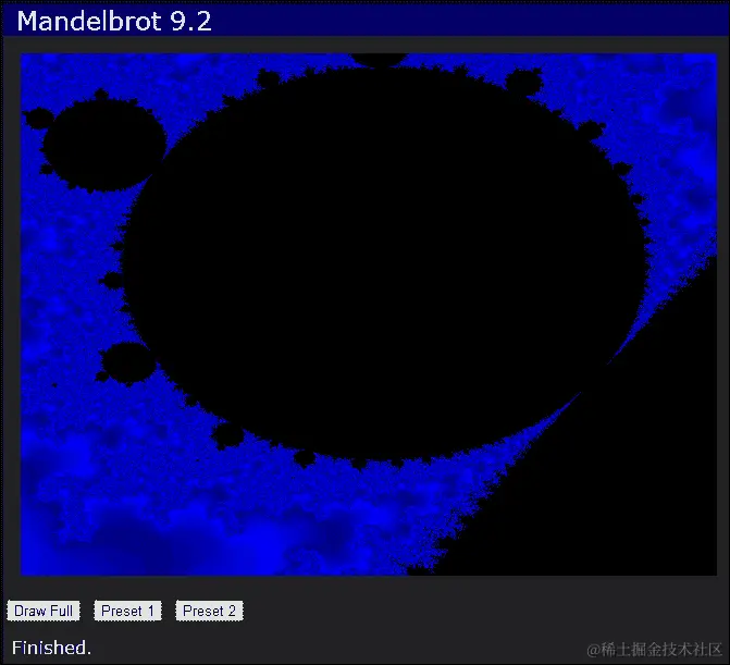开始行动-创建 Mandelbrot 应用程序