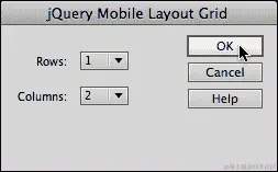 在 Dreamweaver 中生成网格