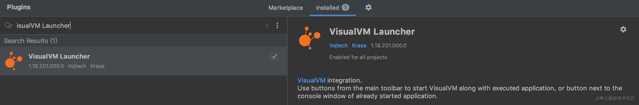 VisualVM Launcher