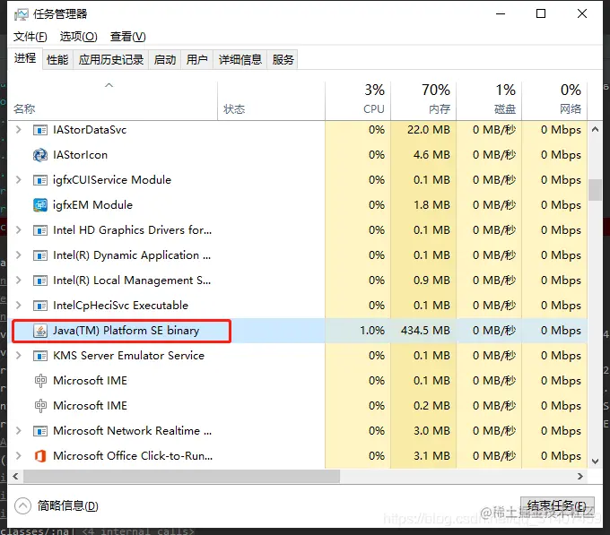 后台进程