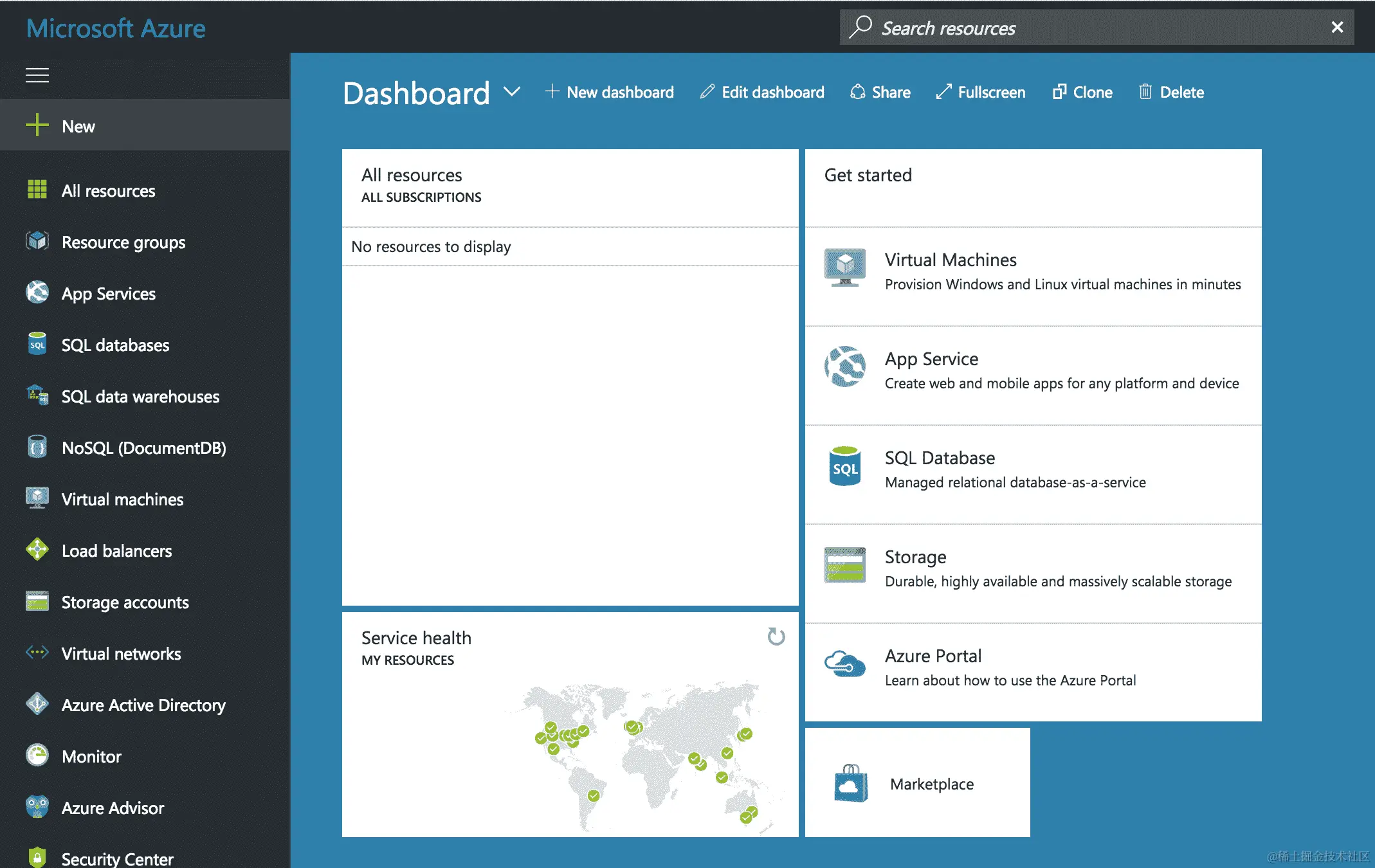 故障排除-微软 Azure 容器服务