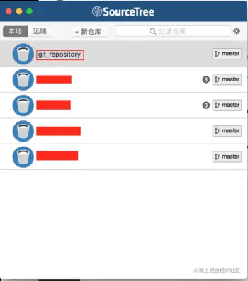 获取到项目仓库后   即可查看、管理该仓库了
