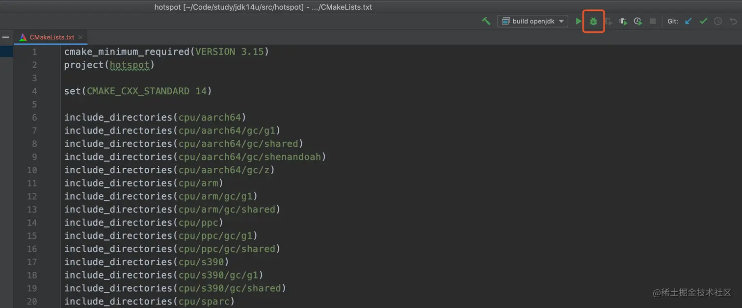 startdebug