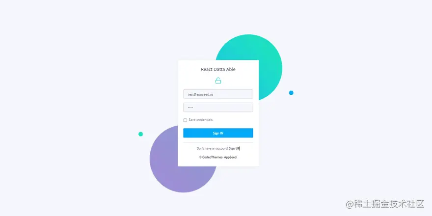 React Dashboard - Full-stack Datta Able Dashboard, now available wiht Node JS Backend.