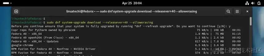 Download-Fedora40-for-Upgrade