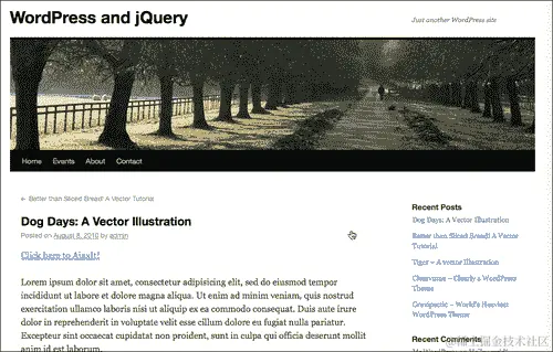 项目：Ajax 化帖子