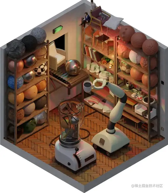 BlenderKit官网插图 - 瑞云渲染