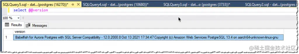 Babelfish 检查版本