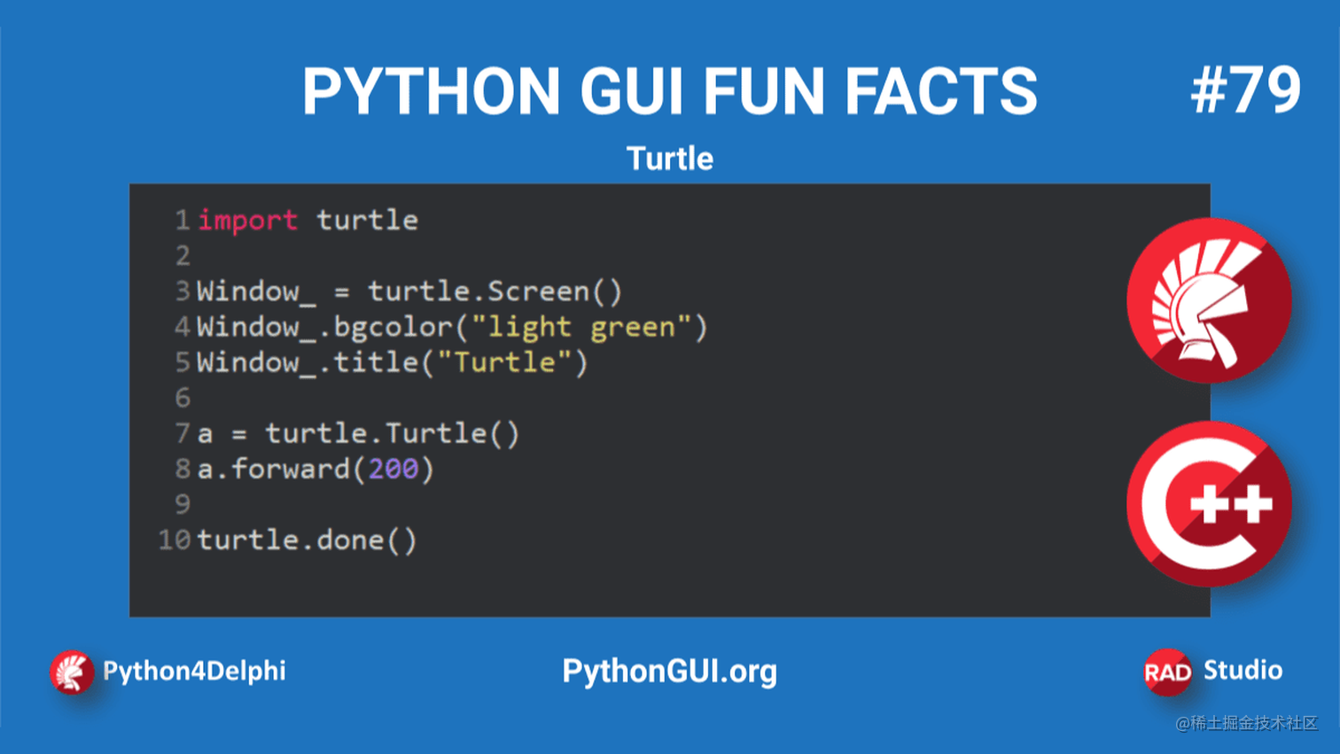 如何使用Turtle库制作学习Python的图形用户界面