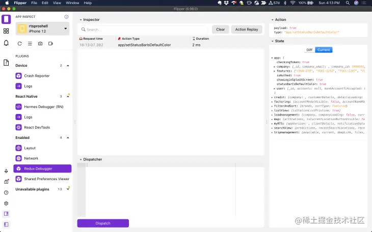 Redux Debugger