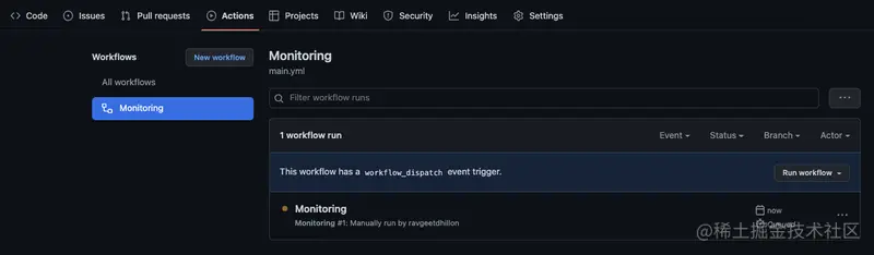 Github Workflow