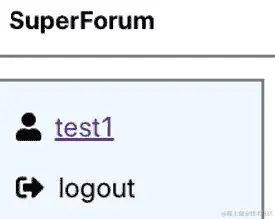 图 15.15 - 已登录的 SideBarMenus