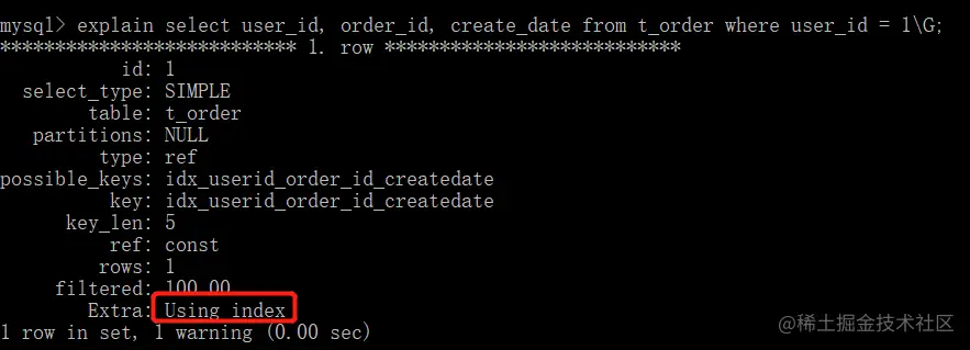 extra-using-index