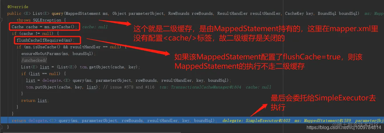 [外链图片转存失败,源站可能有防盗链机制,建议将图片保存下来直接上传(img-nu3pP1gX-1573208102877)(C:\Users\Vergi\Desktop\CachingExecutor#query2.png)]