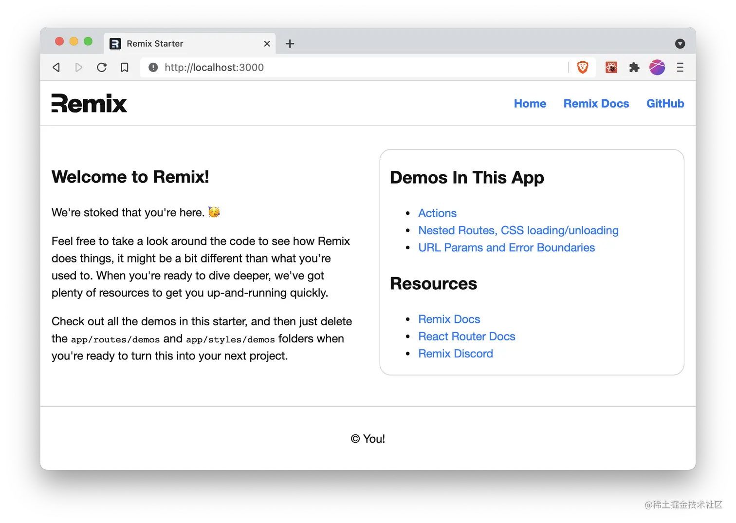 remix-starter